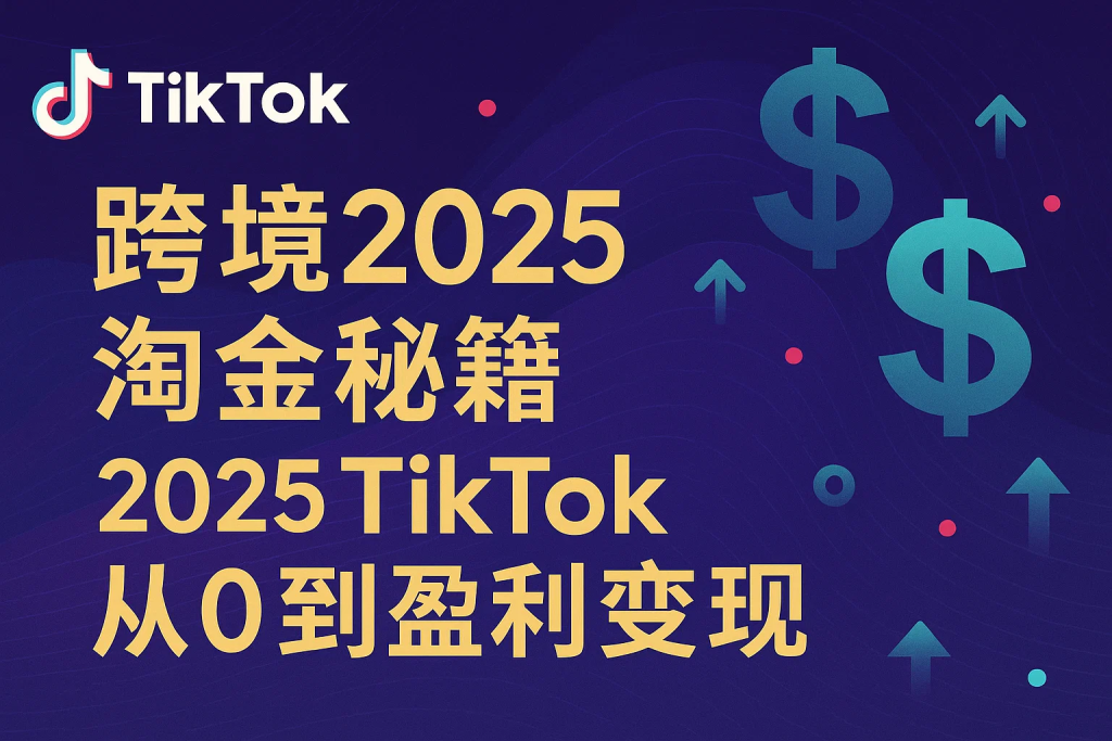 图片[2]-TikTok跨境2025淘金秘籍，​2025TikTok从0到盈利变现-精品资源站