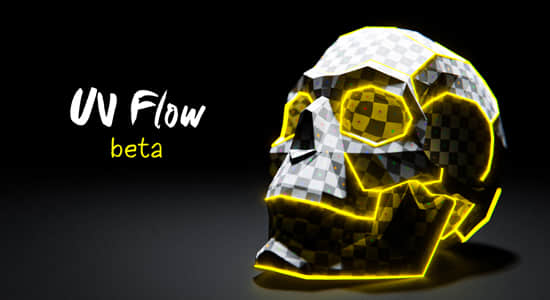 Blender插件-智能快捷贴图展UV工具 UV Flow v0.9.12-精品资源站