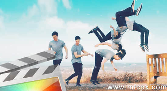 FCPX教程：同场景多个克隆人物冻结出现特效制作 （含练习素材）Final Cut Pro X-精品资源站
