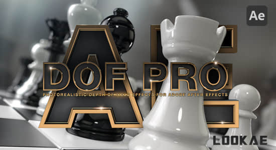 中文汉化AE插件-高级景深模糊虚化插件专业版 DOF PRO v1.0.1 Win/Mac版 + 使用教程-精品资源站