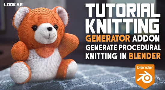 Blender插件-针织毛衣程序化生成器 Knitting Generator V4.0.1-精品资源站