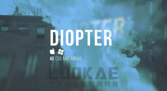 AE插件-光线折射模糊朦胧效果 Diopter V1.03 Mac/Win版-精品资源站