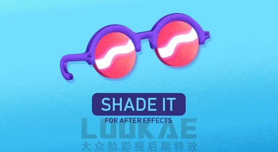 AE脚本-画面快速噪波颗粒感阴影效果MG动画脚本 Shade It v1.1-精品资源站