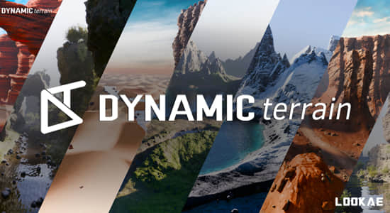 Blender插件-三维地形地貌生成器 Dynamic Terrain V1.0-精品资源站