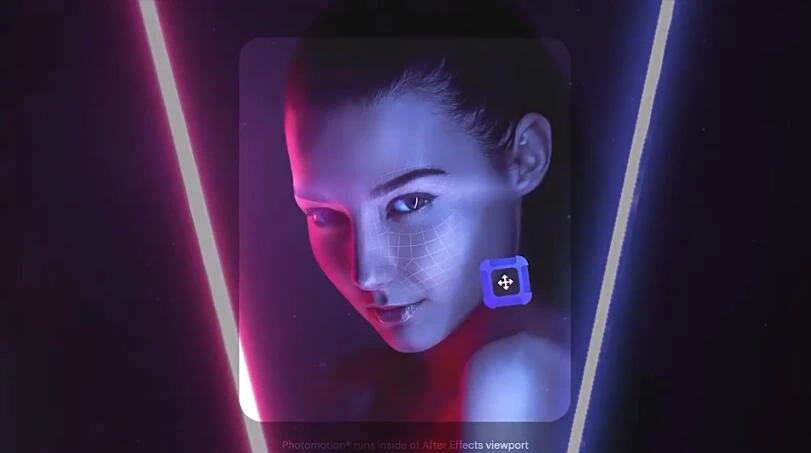 AE模板 平面图片转三维摄像机视差动画透视特效 Photomotion V12.0 – 3D Photo Animator (6 in 1)