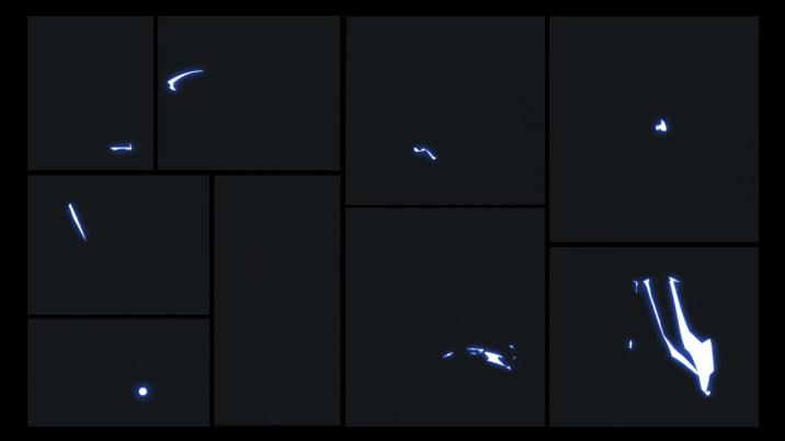 AE脚本-900个卡通能量电流冰雪火焰烟雾爆炸植物生长MG动画特效Magic Button+视频素材