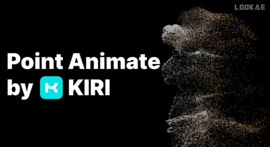 Blender插件-三维模型粒子消散特效 Point Animate by Kiri Engine v1.0.0-精品资源站