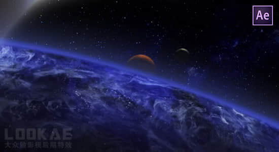 AE教程-制作一个浩瀚太空场景特效动画 Skillshare –  After Effects CC Create a space scene-精品资源站