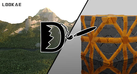 三维地形高度置换绘制Blender插件 Displace Painter V1.1+使用教程-精品资源站
