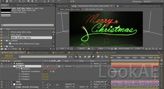 AE教程：粒子灯光绘制光线路径 Digital Tutors – Virtual Light Painting Using Trapcode Particular in After Effects-精品资源站