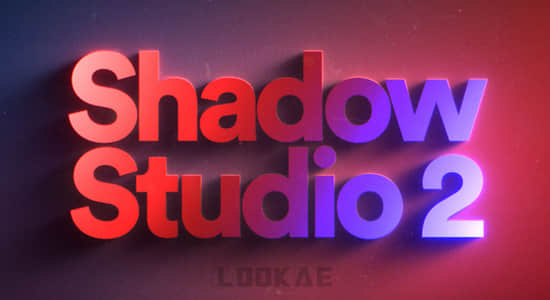 中文汉化AE插件-精致华丽真实阴影拖尾投影插件 Shadow Studio 2 v1.1.3 Win + 使用教程-精品资源站