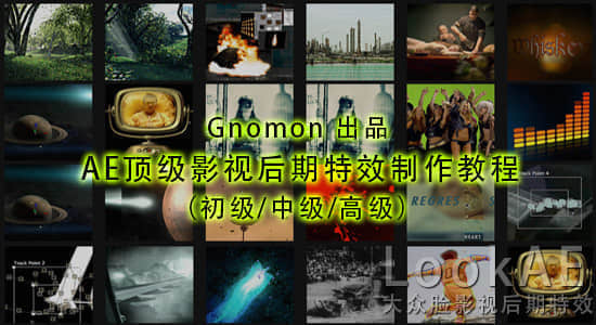 【Gnomon 出品】 AE顶级影视后期特效制作教程合集（初/中/高级）-精品资源站
