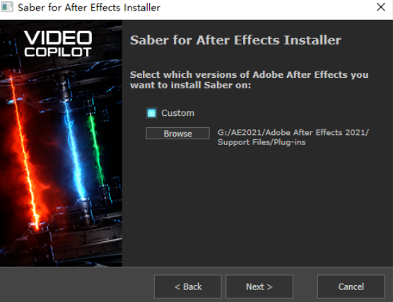 Ae插件中文汉化-能量激光描边光效特效插件 Saber 【保姆式安装教程】-精品资源站