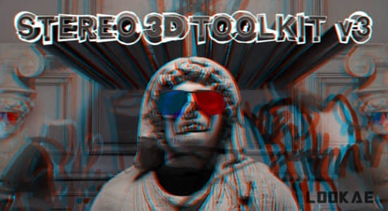 AE脚本-3D立体电影视觉特效转换工具 Stereo 3D Toolkit V3.0 + 使用教程-精品资源站
