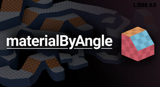 Blender插件-模型表面自动分配材质工具 materialByAngle V1.0.0-精品资源站