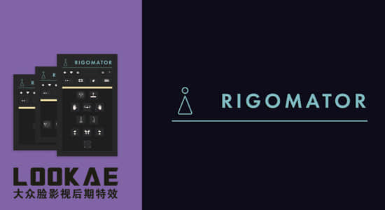 AE脚本：人物角色骨骼动作绑定控制工具 AEscripts Rigomator v1.0 Win/Mac+使用教程-精品资源站