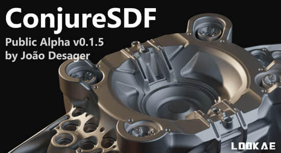 Blender插件-硬表面非破坏性平滑建模工具 ConjureSDF V0.1.5-精品资源站