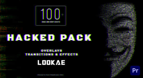 PR预设-100种叠加过渡视觉特效动画 Premiere Pro HACKED PACK-精品资源站