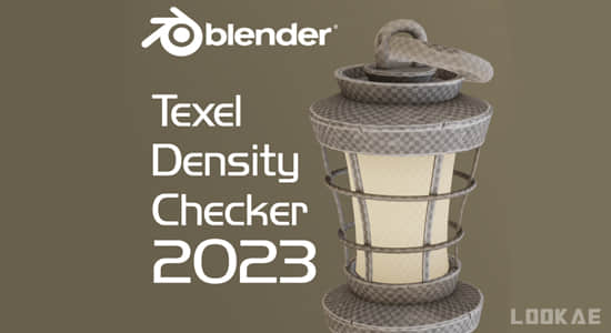 Blender插件-贴图大小密度分布控制工具 Texel Density Checker 2023.2-精品资源站