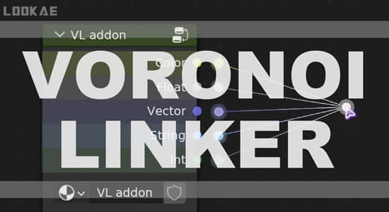 快速添加节点制作连接工具Blender插件 Voronoi Linker V4.0.1-精品资源站