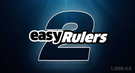 AE插件脚本-快速创建刻度标尺仪表盘HUD酷炫图形动画 easyRulers 2 v2.02-精品资源站
