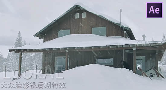 AE教程：冬天下雪场景特效合成教程 Creating Realistic Snow in After Effects Tutorial-精品资源站