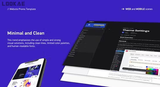 AE模板-网站网页快速展示介绍动画 Fast Website Promo-精品资源站