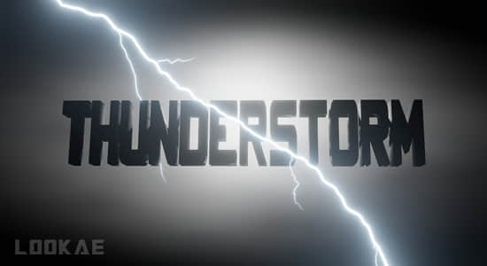 Blender插件-打雷下雨闪电模拟特效 Thunderstorm V1.2 – Create Lightnings, Clouds And Rain-精品资源站