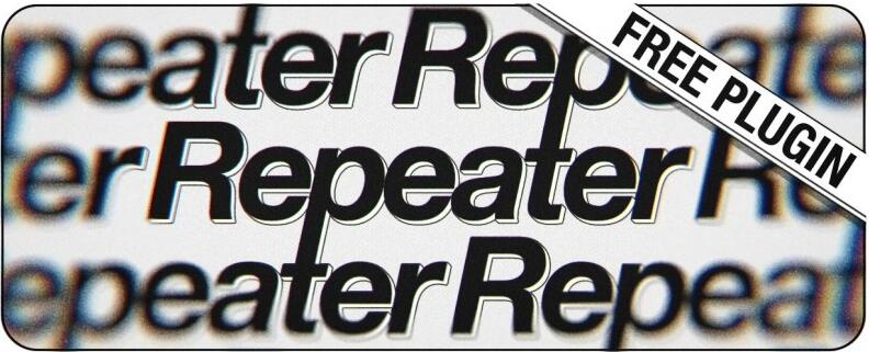 AE插件中文汉化 Repeater v1.0.3 任意图层排列复制重复镜像偏移动画 Win/Mac+使用教程-精品资源站