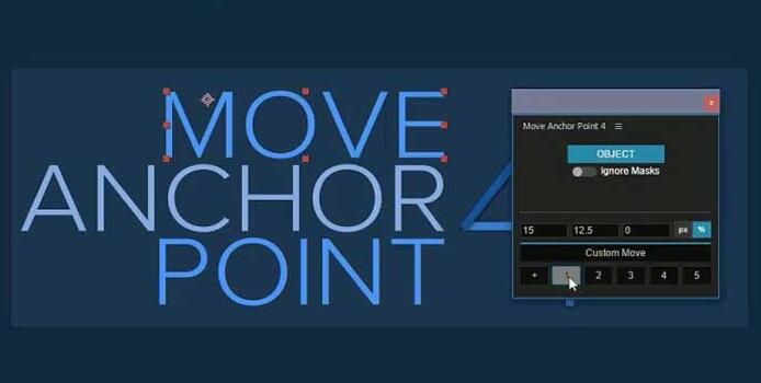 AE脚本 锚点中心点移动对齐 Move Anchor Point 4.1.1+使用教程