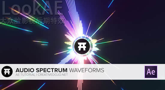 AE教程：音频驱动 Particular 粒子发射制作动态能量扩散-精品资源站