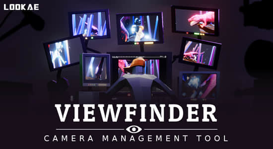 Blender插件-摄像机组织预览切换工具 Viewfinder V1.8.0-精品资源站
