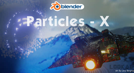 Blender插件-强大三维粒子系统模拟工具 Particles-X Pro V1.21 + 使用教程-精品资源站