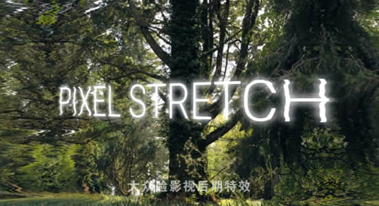 中文汉化AE/PR插件-画面像素拉伸扭曲变形特效 Pixel Stretch v1.1.0 Win版-精品资源站