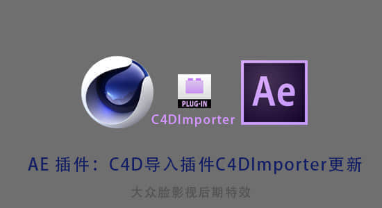 AE 插件：C4D导入插件 C4DImporter 更新（32/64位）-精品资源站