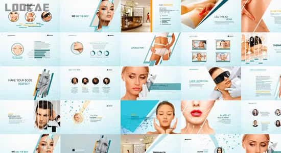 AE模板-医疗美容保健宣传促销介绍展示栏目包装 Medical Presentation-精品资源站