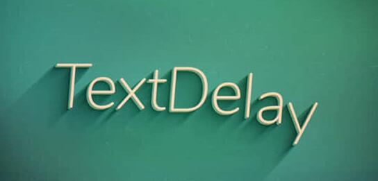 AE插件中文汉化-文字延迟动画快速制作 TextDelay 1.7.6 Win + 使用教程