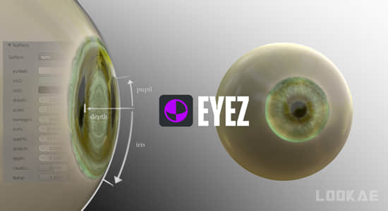 Blender插件-三维真实眼睛制作 Eye Z-精品资源站