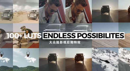 国外25位创作者分享209个高质量LUTS调色预设大合集(FCPX/PR/PS/AE/达芬奇/OFX) The LUT Bundle-精品资源站
