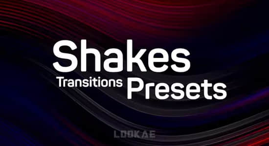 视觉紊乱抖动转场过渡PR预设 Shakes Transitions Presets-精品资源站