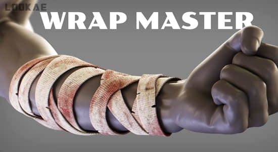 Blender绳索缠绕资产预设 Wrap Master V1.1 + 使用教程-精品资源站