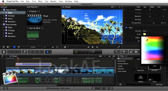 FCPX基础训练教程 Digita Tutors – Introduction to Final Cut Pro X-精品资源站