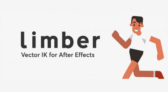 AE脚本-人物角色骨骼IK绑定动画控制 Limber V1.5.1 + 使用教程-精品资源站
