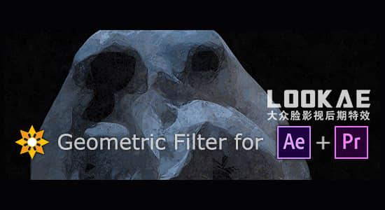 AE/PR插件-抽象几何视觉化效果 Geometric Filte v1.0.2 Win/Mac版-精品资源站