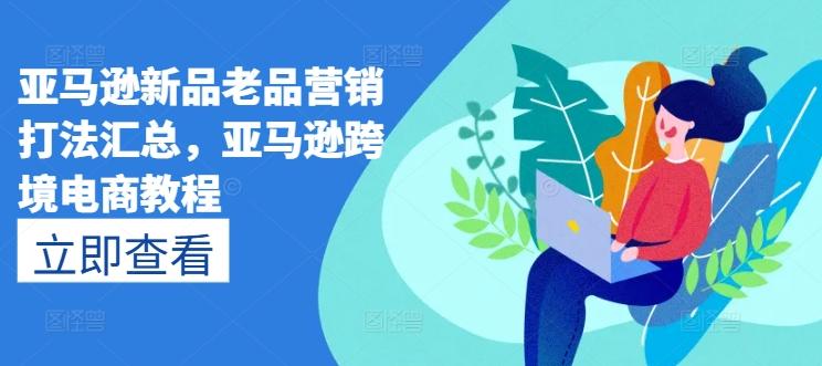 亚马逊新品老品营销打法汇总，亚马逊跨境电商教程-精品资源站