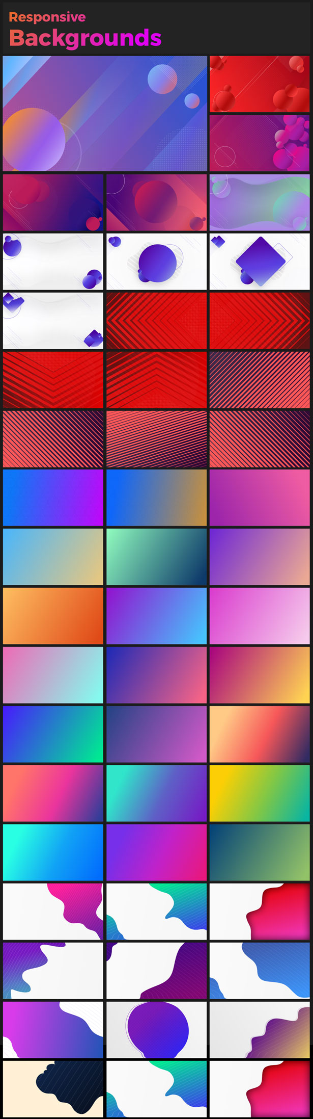 AE模板-860个时尚文字标题排版设计转场背景气泡图形元素动画V18