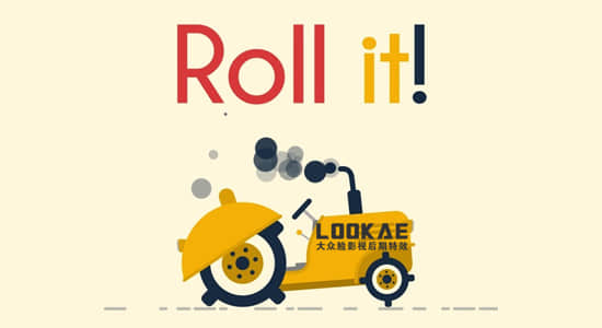 AE脚本-有趣滚动MG动画制作 Roll it! v1.2 + 使用教程-精品资源站