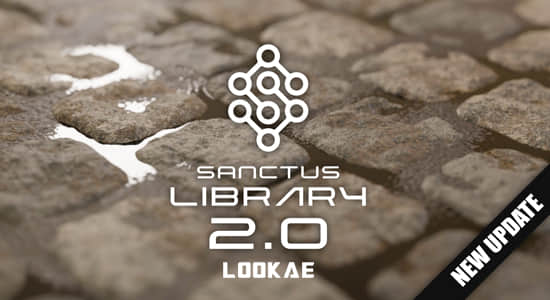 程序化材质预设库Blender插件 Sanctus Library – Procedural Materials v2.1.0-精品资源站