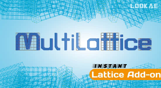 快速设置晶格变形Blender插件 Multilattice V1.2.0 – Quick Setup Lattice Deformation-精品资源站