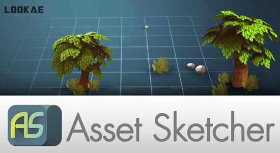 三维场景模型绘制生成器Blender插件 Asset Sketcher v2.0.4-精品资源站